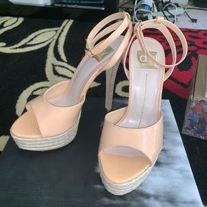 Nude Platform Heels